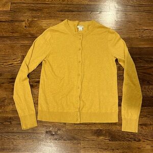 J Crew cotton cardigan women’s small